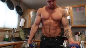 We are thinking about doing some live videos of workouts and flexing