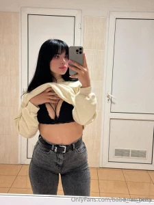 She has the sexiest boobs natural wants to make you cum babe_mishelly part 56