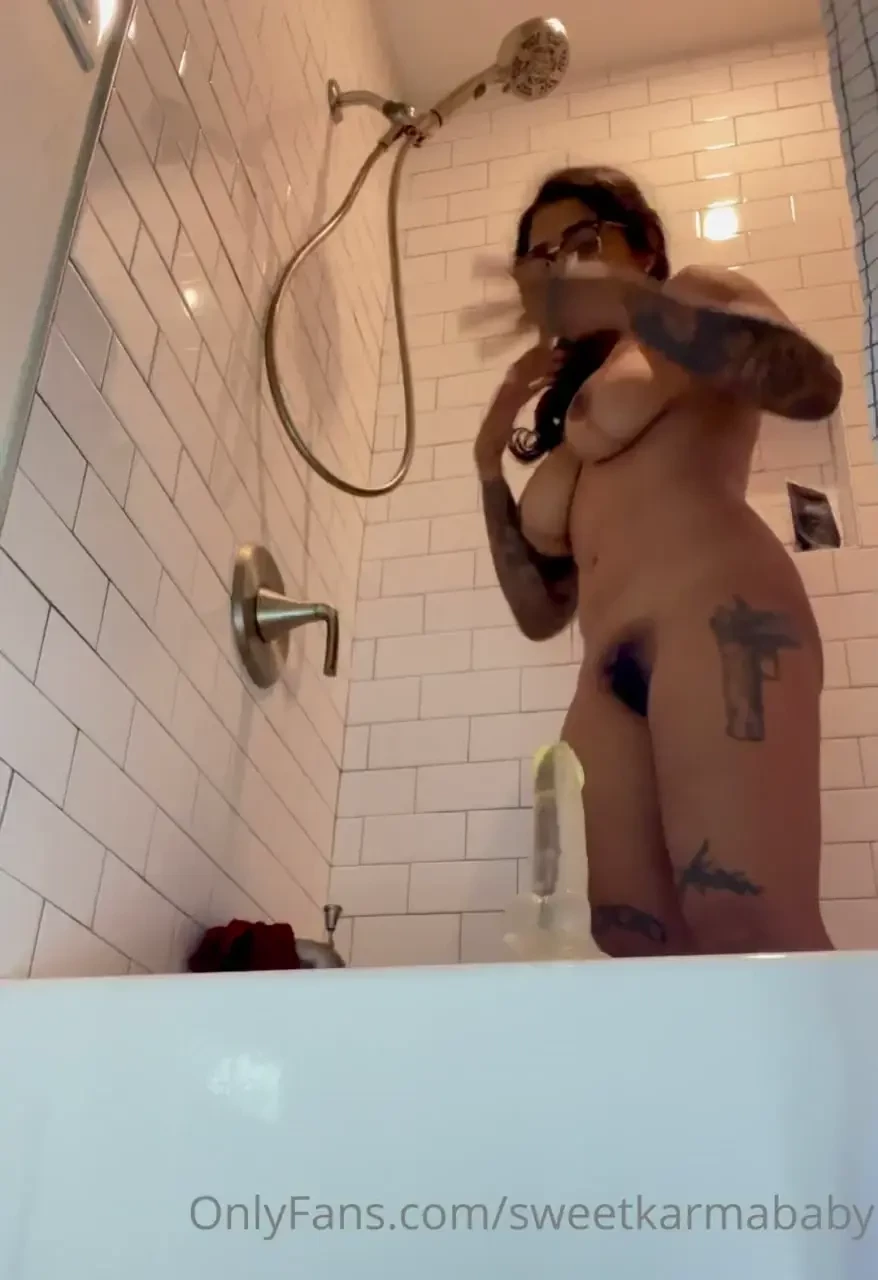 Self care before a hot shower 