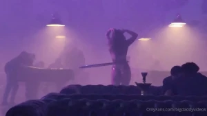 Big fella visits majestic lounge