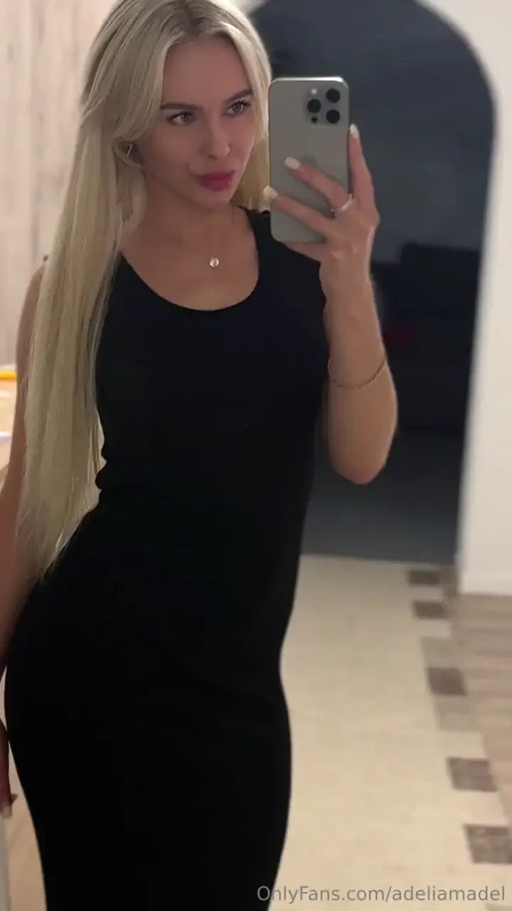 Ready to head out in my black dress where would you take me 