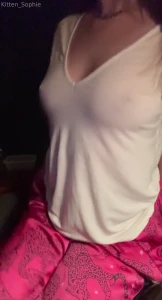 Sometimes i feel sexiest in a simple slightly transparent white tee 3