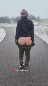 A little fun in the snow
