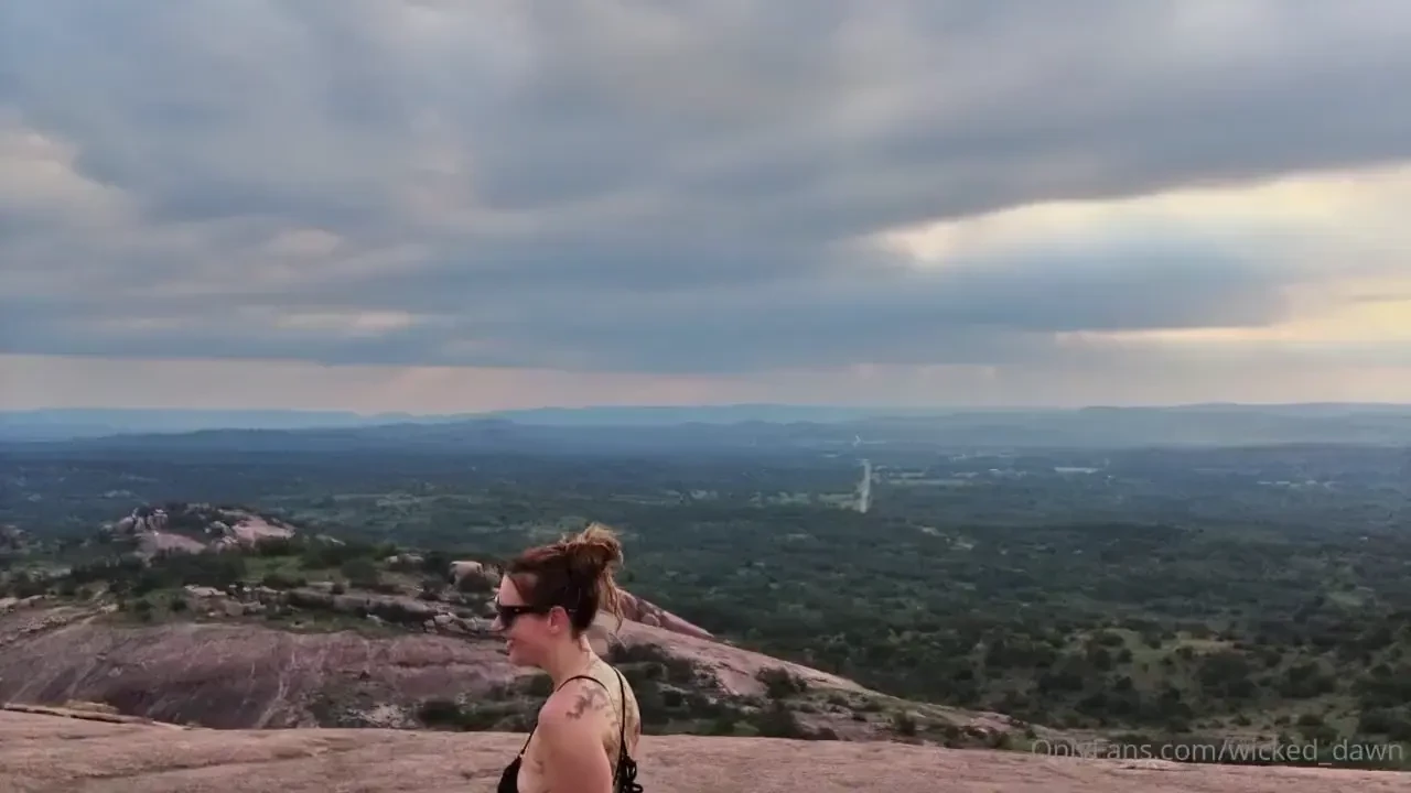 Lets go hiking yall you just need to keep up ill lead and you walk 