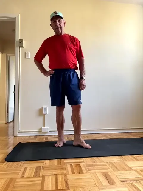 Sharing my live stream from a little while ago enjoying a unique yoga 