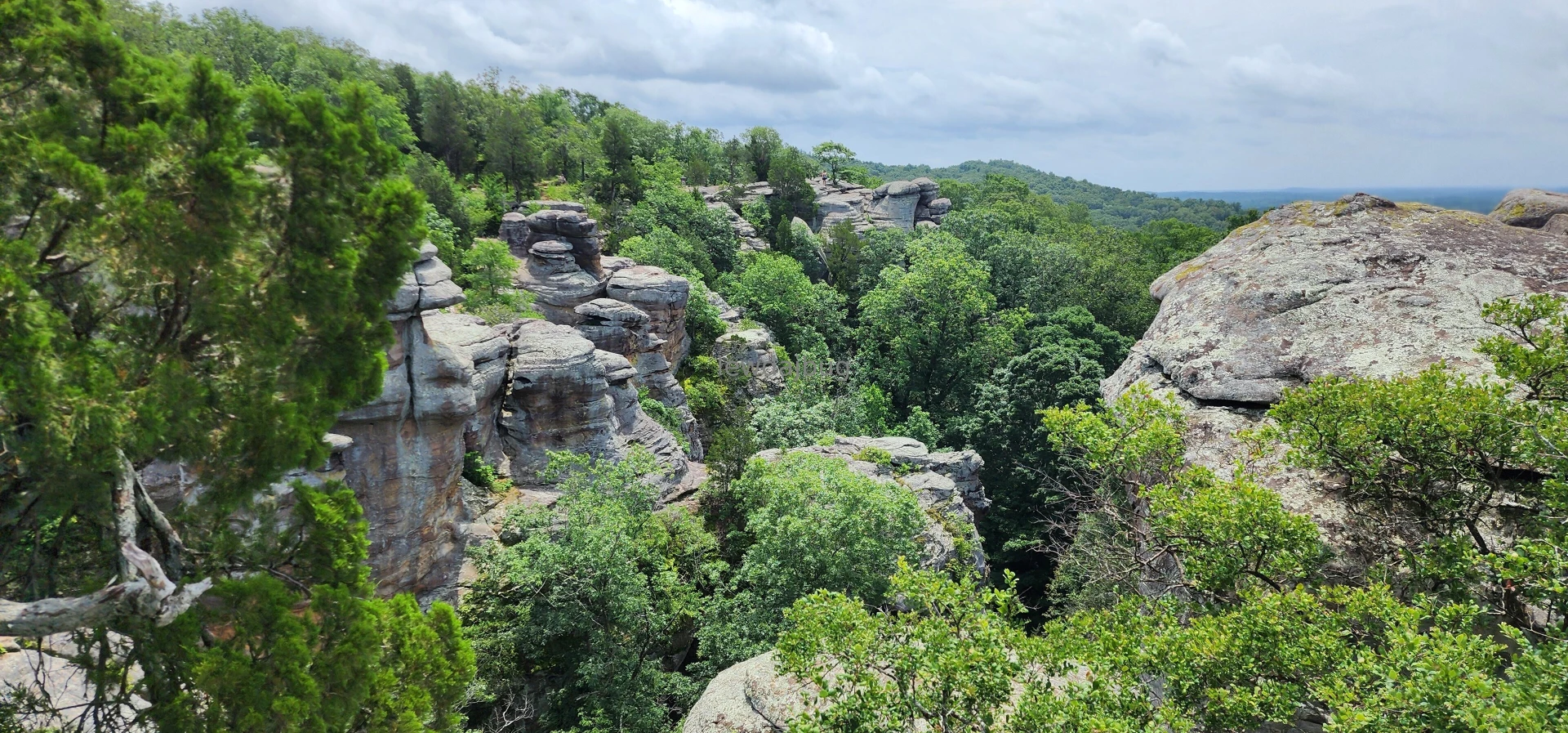Ive been on vacation and today i went hiking the garden of the gods 