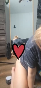 Riding plugged and using my wand just a short clip