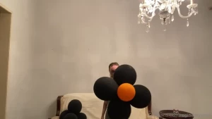 Old balloons from a party i attended someone has to finish them and part 1