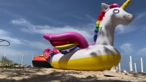 Now with my unicorn hehe