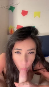 Giving a blowjob fazendo um boquete