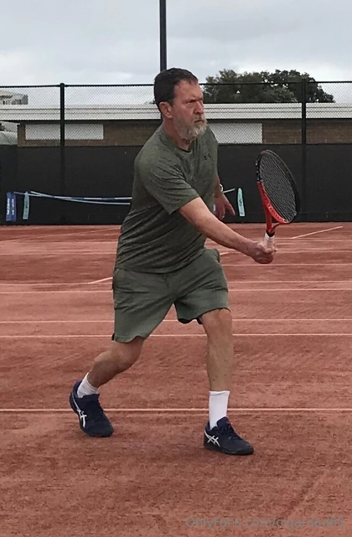 Dad played some tennis on christmas eve tennis exerciseforbettersex 