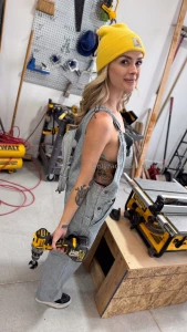 My power tools are nothing compared to the power of my charm