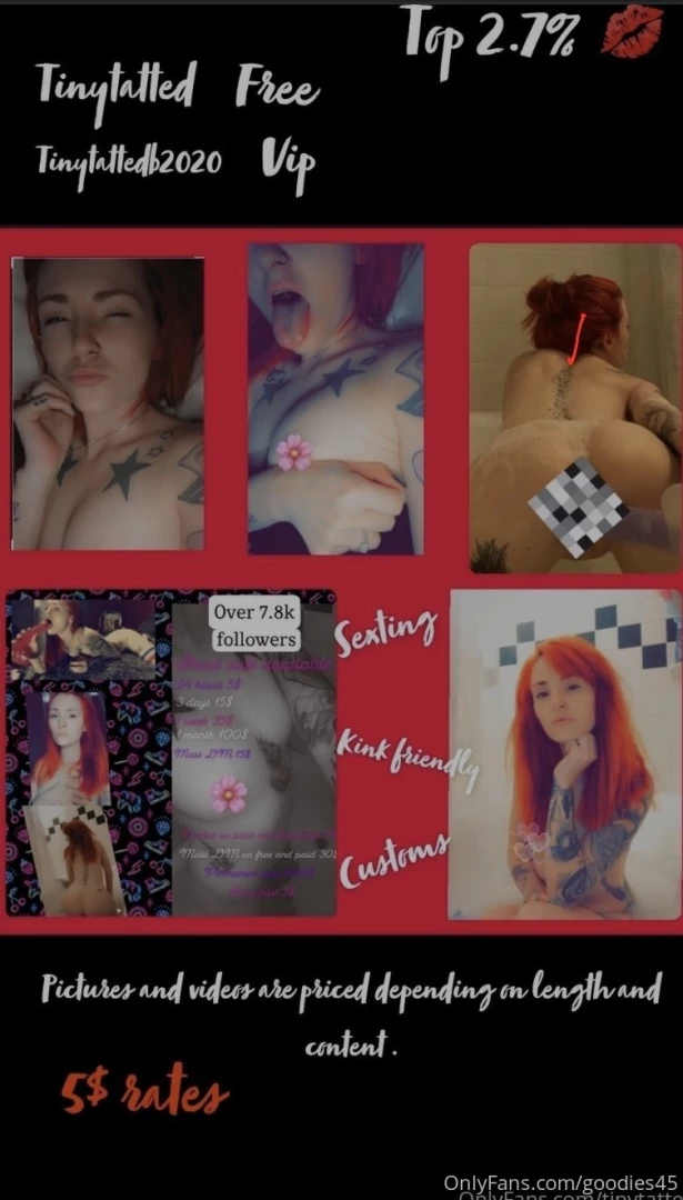 Https onlyfans com tinytatted rec 113916277 tinytatted free 