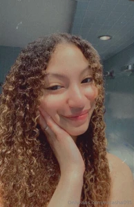 My curls look best wet