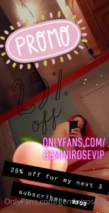 Running one more promo for y all take full advantage of this offer it