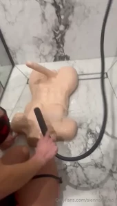 Just getting my fuck doll ready to take for a ride this is what