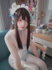 White lingerie is my favorite style part 2