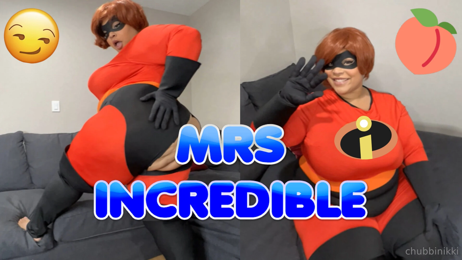Mrs incredible ass clapping join sexy obese milf mrs incredible while 