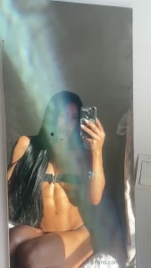 The suns rays feel so good on my fit and tight body