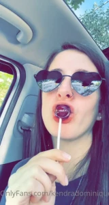 Lollipop sucking