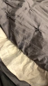 Just a little quickie before bed i may have to rewash the sheets
