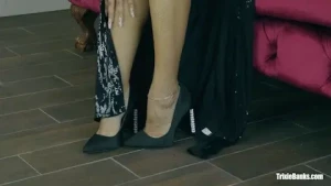 As he parts your lips 1080 hd i just love the defeated look on ur face