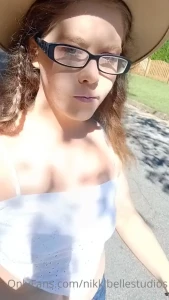 Out for a stroll and fresh air