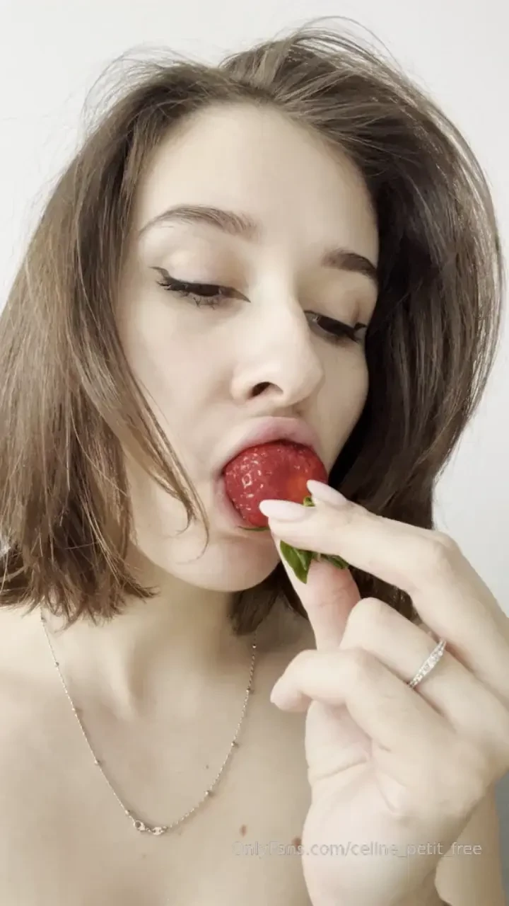 How long could you watch me eat strawberries before you kissed me 