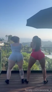 Booty shaking with a view plus a lil funny one it s always fun part 2