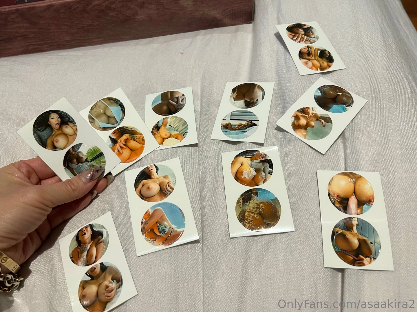 Sshhhh don t tell him but i made these little stickers of my boobs for part 1 