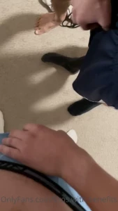 Our gym friend had his hands full with our two cocks