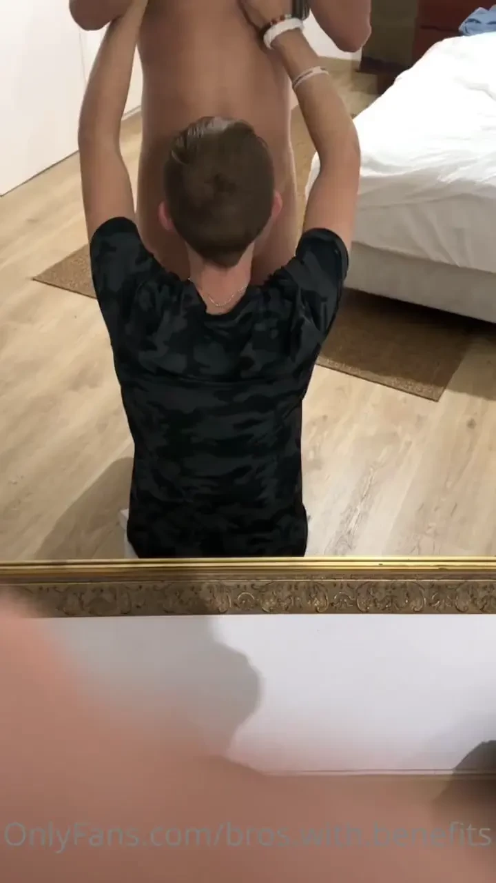 Bj time i snuck to little bro s room at the airbnb with our friends 