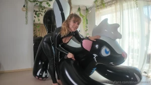 German loonergirl nbsp i had to clean spanky he really stinks i mean i