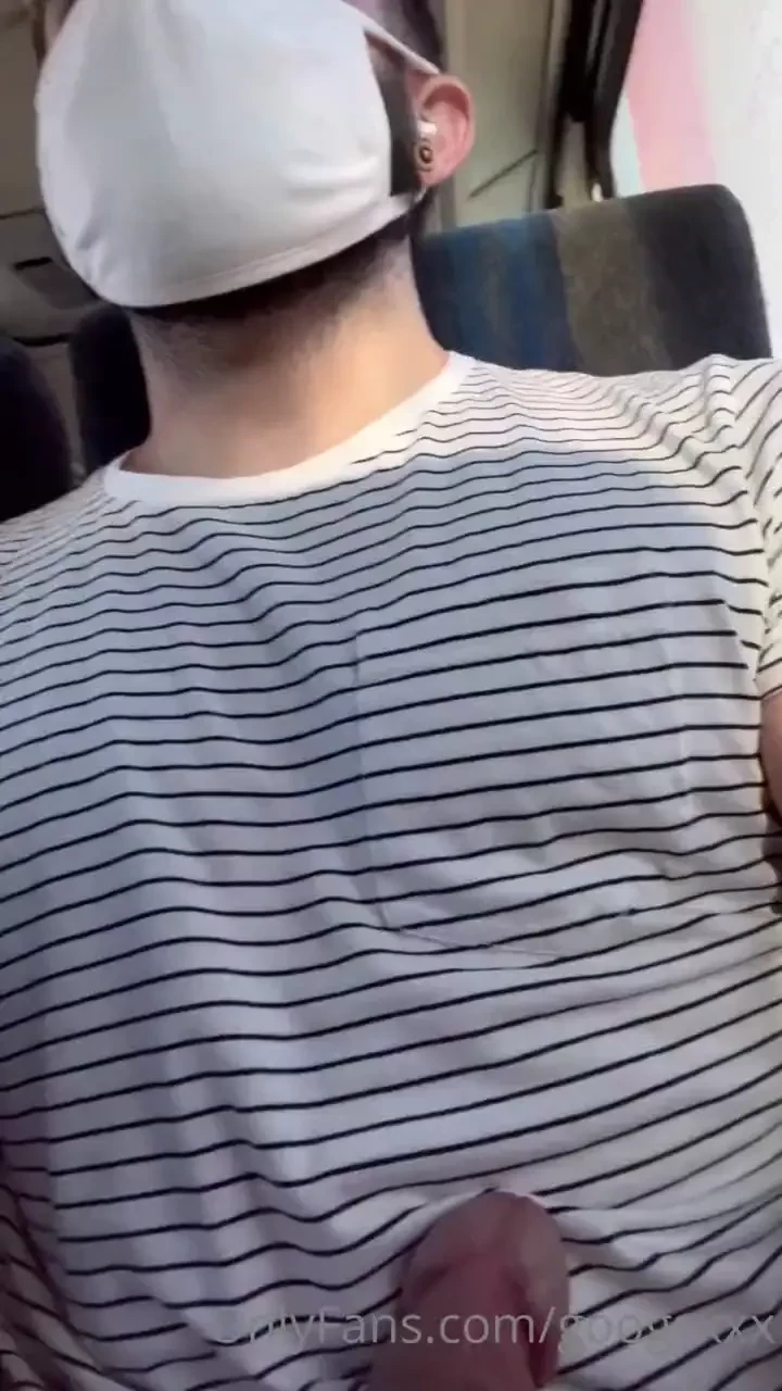 Shooting my load on a bus 