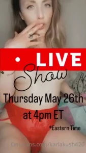 I m going live this thursday at 4pm et i hope to see you all there it