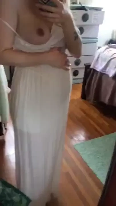 karlakush420 - Trying on dresses is a new hobby of mine always curious about how my 