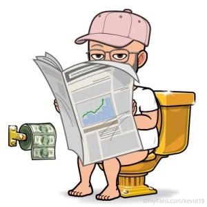 I was sitting on the potty exhausted and late for a meeting i thought