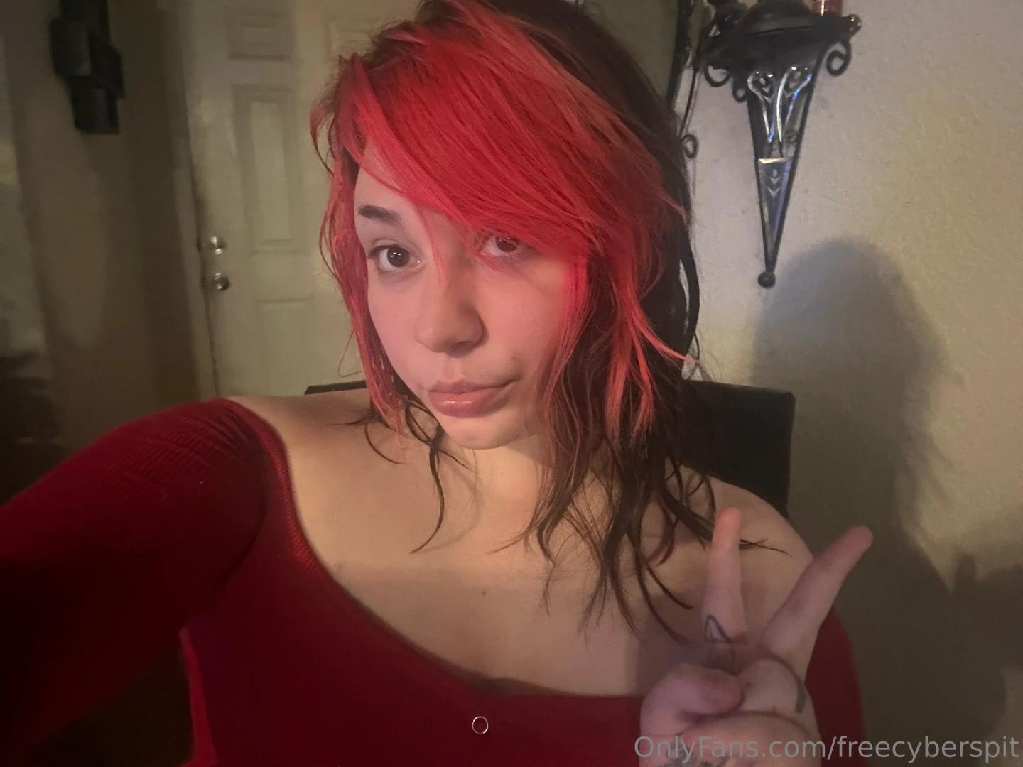 My paid page is 50 off rn cyberxspit just dropped a new girl on girl 