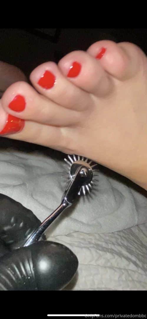 She enjoys the pain that i give should i run my pinwheel all over her 