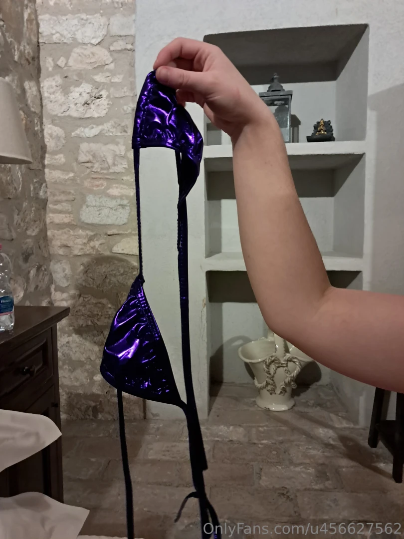 Trying out an even smaller bikini who wants to stare at me while i 