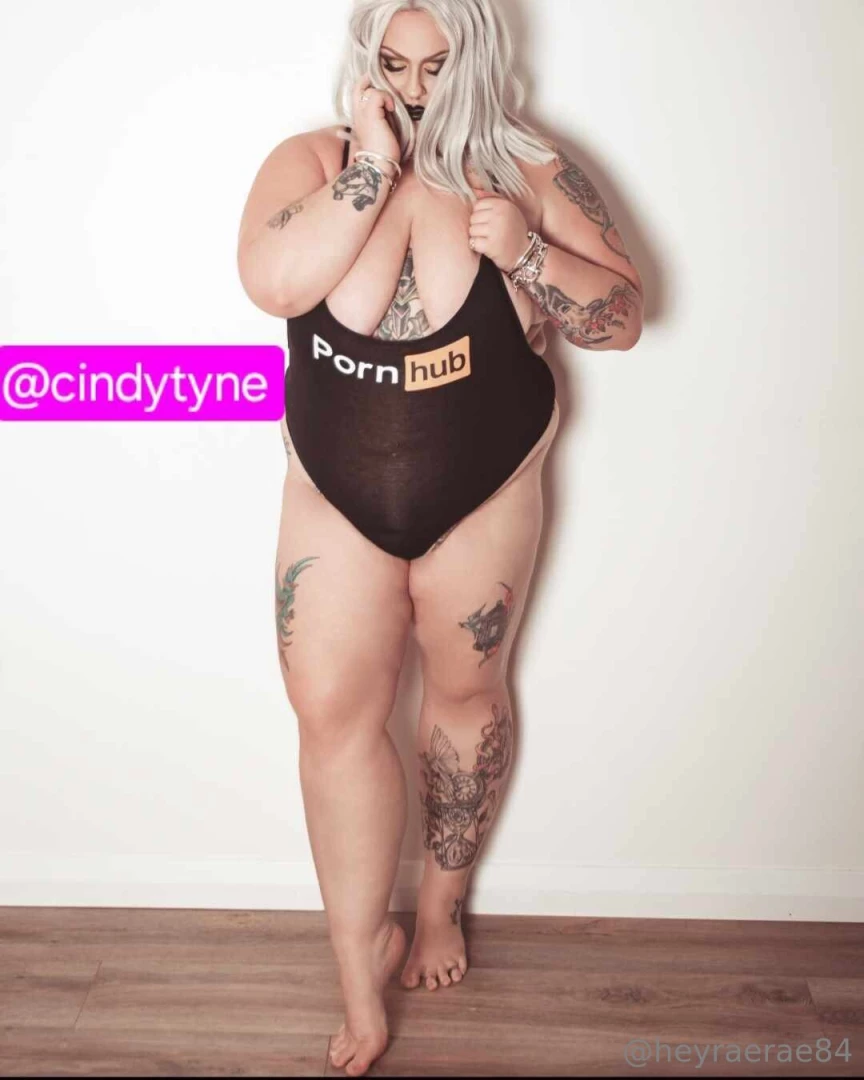Tattooed bbw naturally busty massive tits cindytyne vvip 60 off 3 50 part 1 