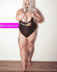 Tattooed bbw naturally busty massive tits cindytyne vvip 60 off 3 50 part 1