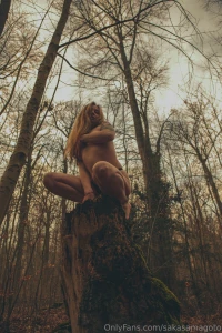 Naked in the woods part 4