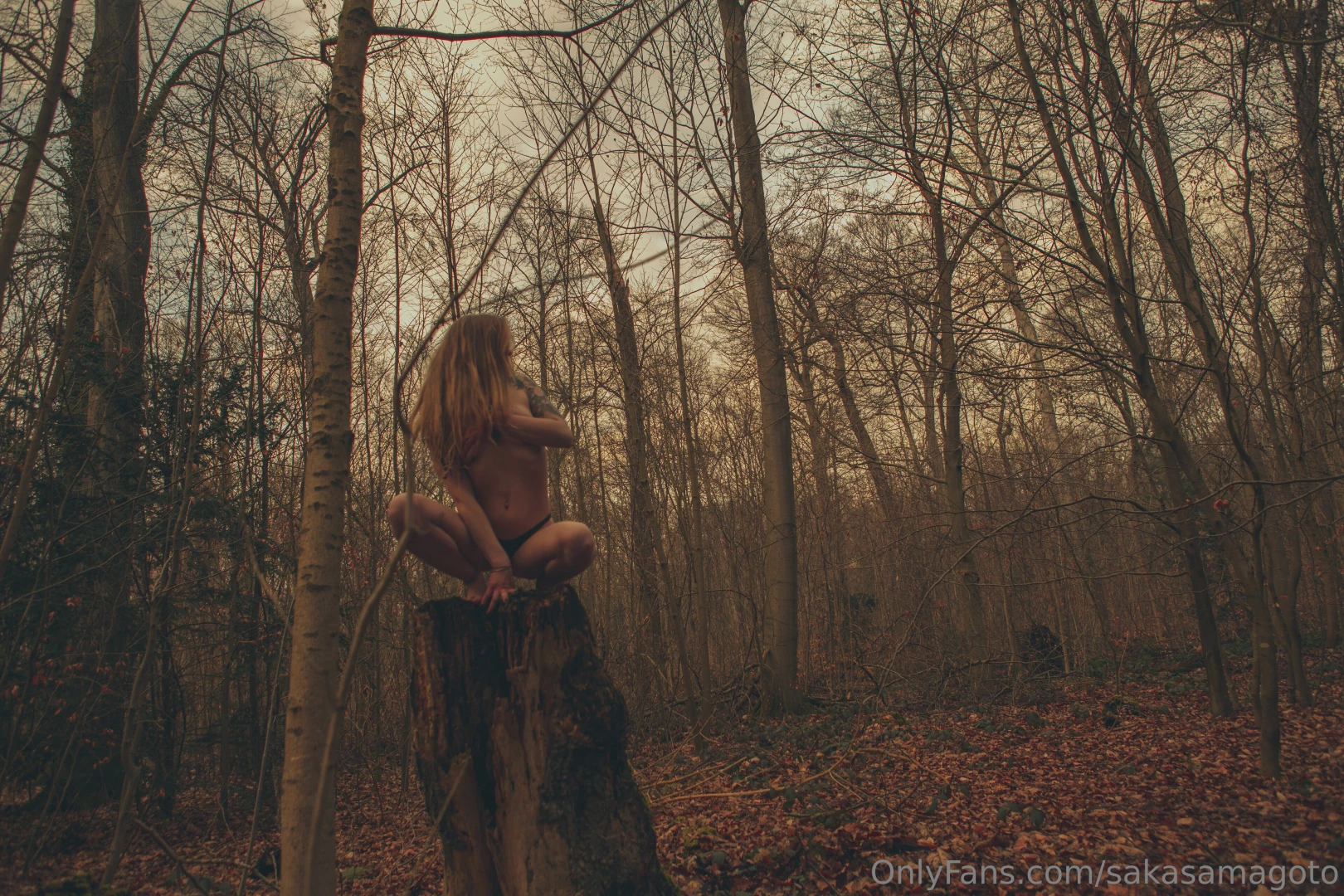 Naked in the woods part 3 