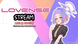 I will be streaming today lovense test stream see ya later fyp stream