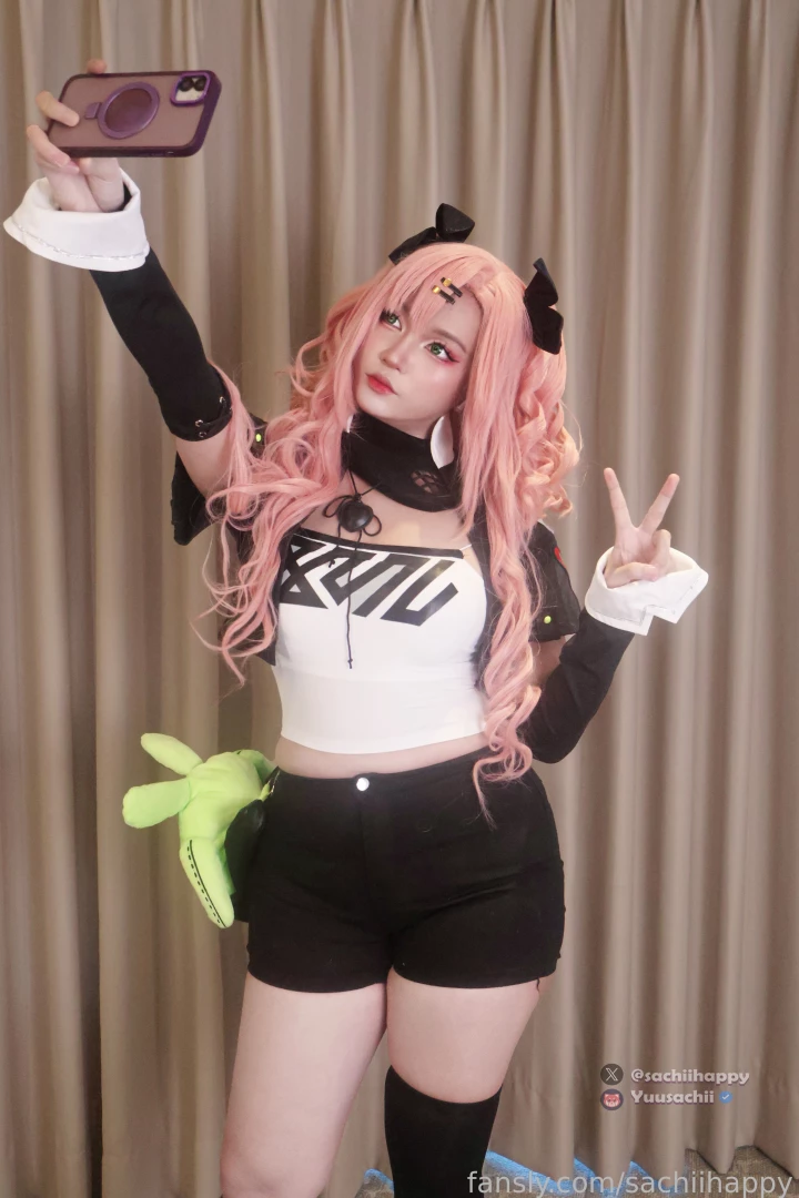 Nicole - demara face reveal cosplay lewdtuber zenlesszonezero part 3 