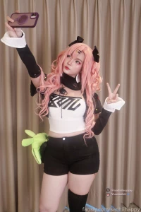 Nicole - demara face reveal cosplay lewdtuber zenlesszonezero part 3