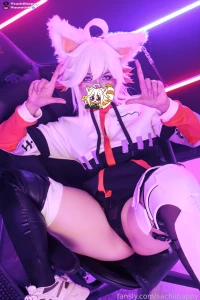 Vtuber - deme cosplay irl vtuber pussy nude fyp part 5