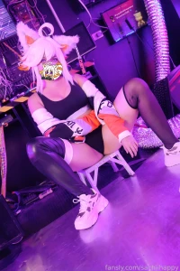 Vtuber - deme sporty undies cosplay irl vtuber lewd sexy fyp part 9