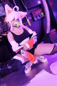 Vtuber - deme sporty undies cosplay irl vtuber lewd sexy fyp part 3